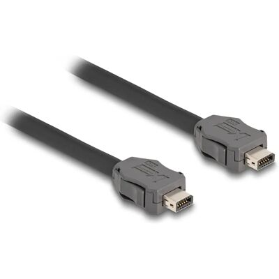 DeLock 82008 Netzwerkkabel - Schwarz - Cat7 S/FTP - 1m DeLock 82008 Netzwerkkabel - Schwarz - Cat7 S/FTP - 1m