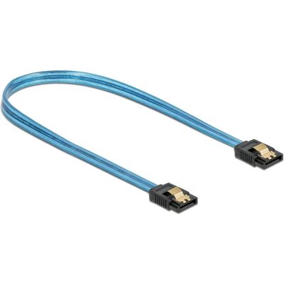 DeLock 82133 SATA-Kabel - UV Leuchteffekt - 70 cm DeLock 82133 SATA-Kabel - UV Leuchteffekt - 70 cm