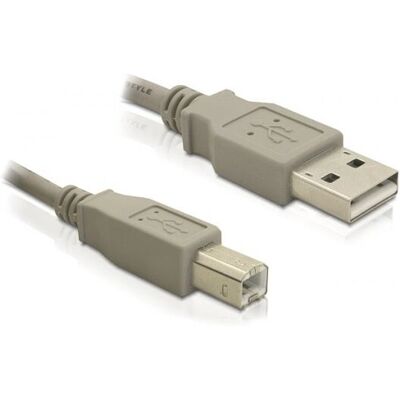 DeLOCK 82215 USB-Kabel - 1,8 m - USB 2.0 A-B - Grau DeLOCK 82215 USB-Kabel - 1,8 m - USB 2.0 A-B - Grau