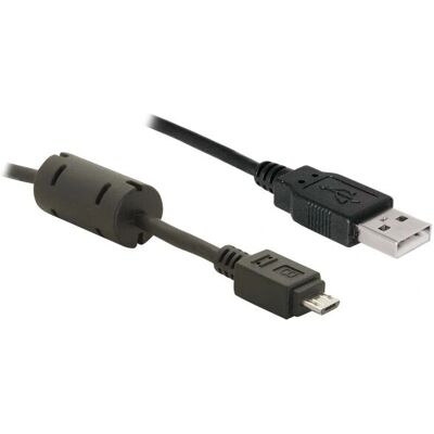 DeLOCK DeLock 1m USB 2.0 Kabel - Type-A auf Micro-B - Schwarz DeLOCK DeLock 1m USB 2.0 Kabel - Type-A auf Micro-B - Schwarz