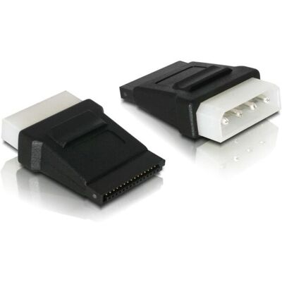 Delock Stromkabeladapter SATA - Schwarz Delock Stromkabeladapter SATA - Schwarz