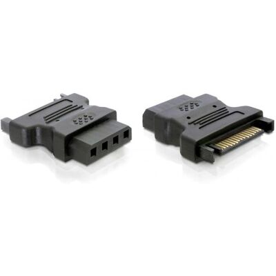 Adattatore di alimentazione DeLOCK - IDE a SATA - Nero Adattatore di alimentazione DeLOCK - IDE a SATA - Nero