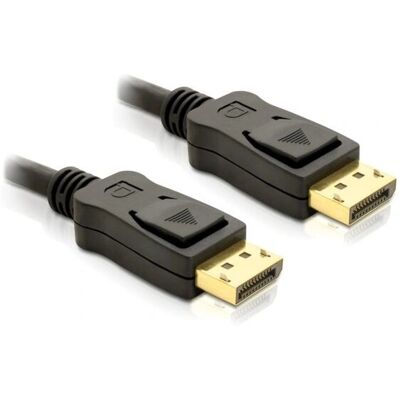 DeLOCK 3m DisplayPort Cable - Black - Supports 4K DeLOCK 3m DisplayPort Cable - Black - Supports 4K