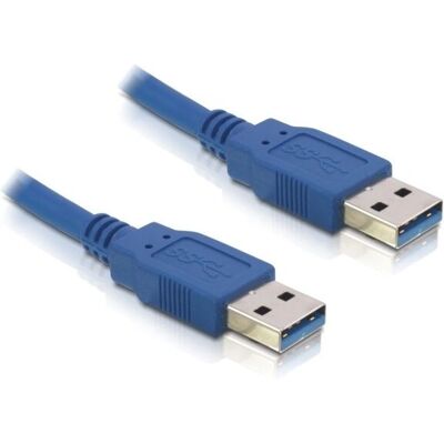 DeLOCK USB 3.0-kabel Blå - 1,5m - Stöder SuperSpeed - Passar för Windows 7 DeLOCK USB 3.0-kabel Blå - 1,5m - Stöder SuperSpeed - Passar för Windows 7