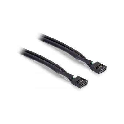 DeLOCK 82437 Internes USB-Kabel - 10-poliger Female - 50cm DeLOCK 82437 Internes USB-Kabel - 10-poliger Female - 50cm