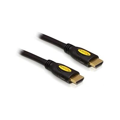 Delock HDMI 1m Kabel - Højhastighed med Ethernet Delock HDMI 1m Kabel - Højhastighed med Ethernet