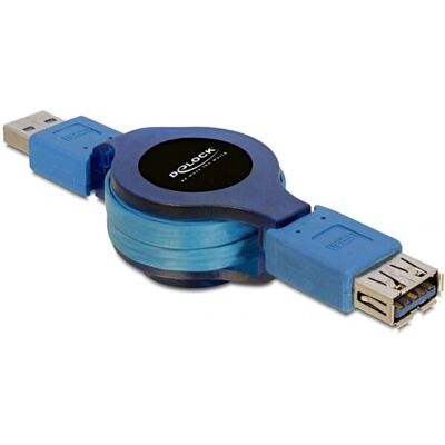 Delock 82649 USB-Kabel - 1,2 m - Rückziehbar - Typ A zu Typ A - USB 3.0 Delock 82649 USB-Kabel - 1,2 m - Rückziehbar - Typ A zu Typ A - USB 3.0