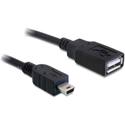 DeLOCK DL82905 USB 2.0-A auf mini USB B Kabel - 0,5 m DeLOCK DL82905 USB 2.0-A auf mini USB B Kabel - 0,5 m