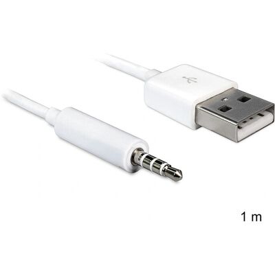 Delock USB-auf-3,5-mm-Klinke-Adapter für iPod Shuffle Delock USB-auf-3,5-mm-Klinke-Adapter für iPod Shuffle
