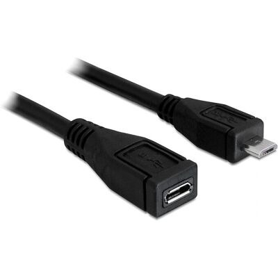 DeLOCK 83248 USB Micro-B Kabel - 1m Schwarz DeLOCK 83248 USB Micro-B Kabel - 1m Schwarz