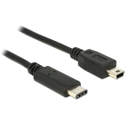 DeLOCK 0,5m USB 2.0 C/Mini-B Kabel DeLOCK 0,5m USB 2.0 C/Mini-B Kabel