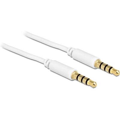 DeLOCK 83441 Audiokabel 2 m 3,5 mm Weiß - Audiokabel DeLOCK 83441 Audiokabel 2 m 3,5 mm Weiß - Audiokabel