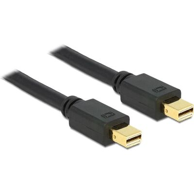 DeLOCK 83473 DisplayPort-Kabel - Mini DisplayPort - Schwarz DeLOCK 83473 DisplayPort-Kabel - Mini DisplayPort - Schwarz