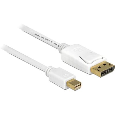 DeLOCK 83485 DisplayPort cable - 7m White DeLOCK 83485 DisplayPort cable - 7m White