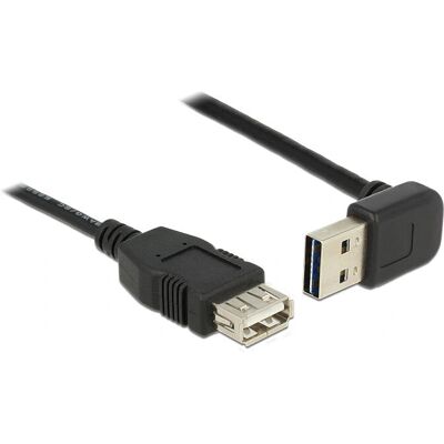 DeLOCK 2m USB 2.0-A Kabel - Schwarz DeLOCK 2m USB 2.0-A Kabel - Schwarz