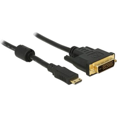 DeLOCK 1m Mini-HDMI zu DVI-D Kabel DeLOCK 1m Mini-HDMI zu DVI-D Kabel