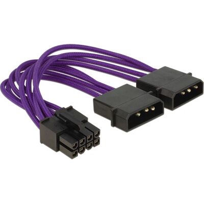 Delock Power 8Pin EPS zu 2x4Pin Kabel - Stromkabel für Hochleistungs-Motherboards Delock Power 8Pin EPS zu 2x4Pin Kabel - Stromkabel für Hochleistungs-Motherboards