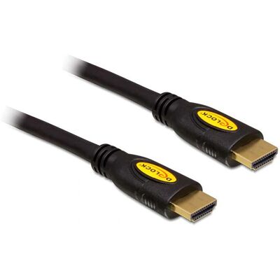 Cavo HDMI DeLOCK 83738 1,5m - Tipo A Nero Cavo HDMI DeLOCK 83738 1,5m - Tipo A Nero