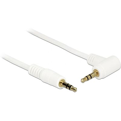 DeLock 0,5 m Klinkenkabel Weiß - Audio Kabel DeLock 0,5 m Klinkenkabel Weiß - Audio Kabel