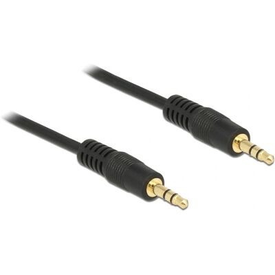 Cavo audio stereo DeLOCK 1m 3,5mm M/M - Tipo di cavo Cavo audio stereo DeLOCK 1m 3,5mm M/M - Tipo di cavo