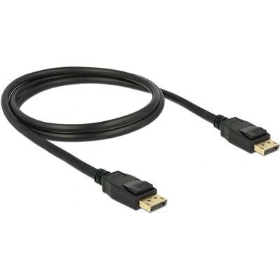 DeLOCK 1m Cable DisplayPort 1.2a Negro - Cable DisplayPort DeLOCK 1m Cable DisplayPort 1.2a Negro - Cable DisplayPort