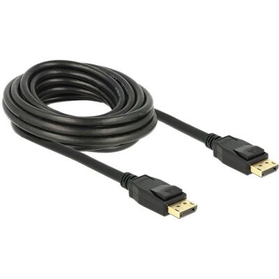 DeLOCK 5m DisplayPort 1.2a Black - DisplayPort Cable DeLOCK 5m DisplayPort 1.2a Black - DisplayPort Cable