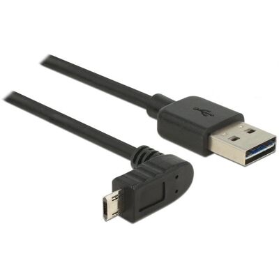 DeLOCK 83857 USB-Kabel - 3m USB 2.0 Micro-B Schwarz DeLOCK 83857 USB-Kabel - 3m USB 2.0 Micro-B Schwarz