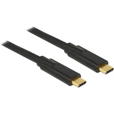 DeLOCK 4m USB-C Kabel - USB 2.0 - Svart DeLOCK 4m USB-C Kabel - USB 2.0 - Svart
