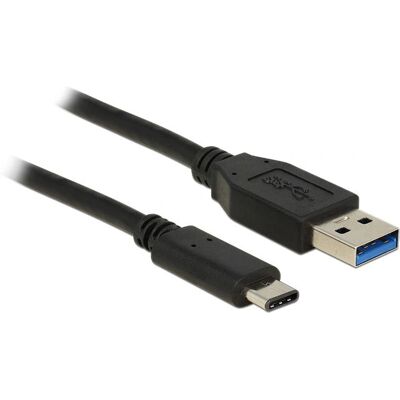 DeLOCK USB 3.2 Gen 2 Kabel - 1m Schwarz DeLOCK USB 3.2 Gen 2 Kabel - 1m Schwarz