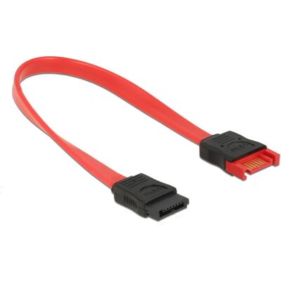 DeLOCK 83952 SATA Kabel - 20cm - Rot - SATA 6 Gb/s DeLOCK 83952 SATA Kabel - 20cm - Rot - SATA 6 Gb/s