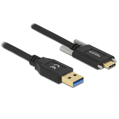 DeLOCK 84019 USB-Kabel - 2m, USB 3.2, USB-A auf USB-C - Schwarz DeLOCK 84019 USB-Kabel - 2m, USB 3.2, USB-A auf USB-C - Schwarz