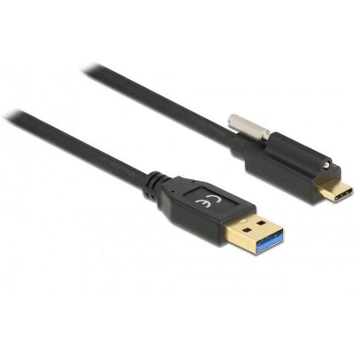 DeLOCK 84031 USB-Kabel - 2m, USB 3.2 Gen 1, USB A zu USB C, Schwarz DeLOCK 84031 USB-Kabel - 2m, USB 3.2 Gen 1, USB A zu USB C, Schwarz