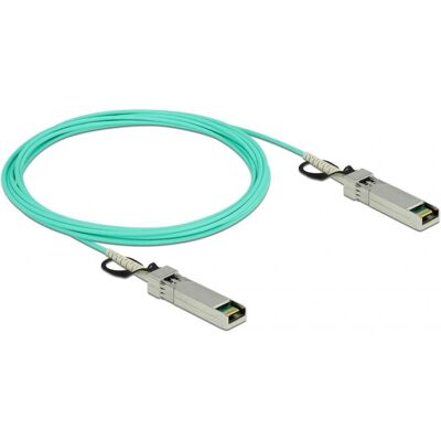 DeLOCK Aqua 40Gbase QSFP+ zu 4x SFP+ Glasfaserkabel - 5m DeLOCK Aqua 40Gbase QSFP+ zu 4x SFP+ Glasfaserkabel - 5m