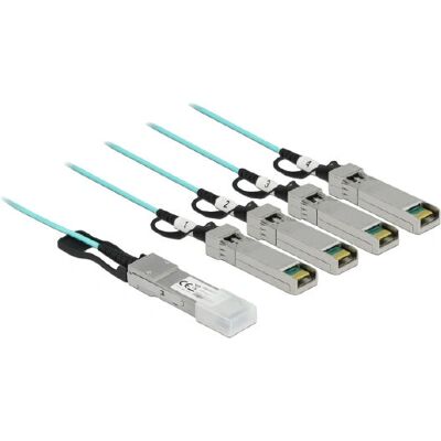 Delock 84073 Glasfaserkabel - 10m - Aqua - SFP+ zu SFP+ Delock 84073 Glasfaserkabel - 10m - Aqua - SFP+ zu SFP+