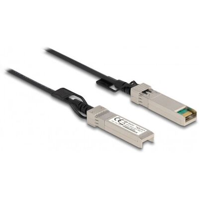 DeLOCK 84200 Cable de fibra óptica/InfiniBand SFP+ Negro, Plata - Cable de fibra óptica/InfiniBand DeLOCK 84200 Cable de fibra óptica/InfiniBand SFP+ Negro, Plata - Cable de fibra óptica/InfiniBand