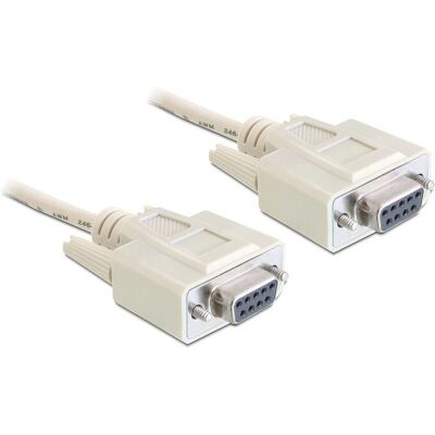 Delock 84250 Serielles Kabel - Null Modem - 5m Delock 84250 Serielles Kabel - Null Modem - 5m
