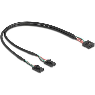 DeLOCK 84513 USB-Kabel - Schwarz - USB 2.0 30cm DeLOCK 84513 USB-Kabel - Schwarz - USB 2.0 30cm