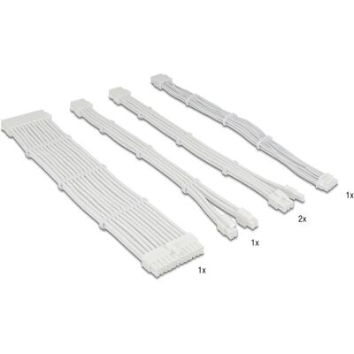DeLOCK 84542 Câble d’alimentation - 30cm, Blanc - Câble d’alimentation - Publicité DeLOCK 84542 Câble d’alimentation - 30cm, Blanc - Câble d’alimentation - Publicité