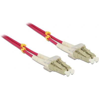 DeLOCK 84644 OM4 LC-LC Glasfaserkabel - Violett 10m DeLOCK 84644 OM4 LC-LC Glasfaserkabel - Violett 10m