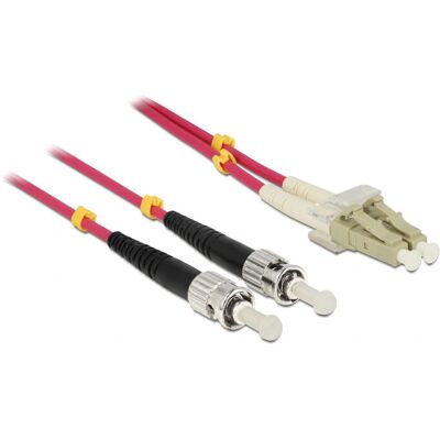Delock Modell 84687 - Glasfaserkabel - Lila - 3m - OM4 - Multimode Delock Modell 84687 - Glasfaserkabel - Lila - 3m - OM4 - Multimode