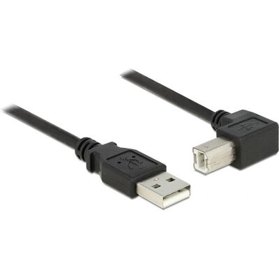 DeLOCK 1,5 m USB 2.0-A / 2.0-B Kaapeli - Musta DeLOCK 1,5 m USB 2.0-A / 2.0-B Kaapeli - Musta