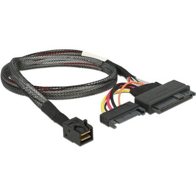 Delock sisäinen U.2 SATA liitäntäkortti - 50cm Musta Delock sisäinen U.2 SATA liitäntäkortti - 50cm Musta