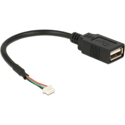 DeLOCK 84834 USB-kábel - USB 2.0 - 15cm - Fekete - Belső/ Külső USB adapter DeLOCK 84834 USB-kábel - USB 2.0 - 15cm - Fekete - Belső/ Külső USB adapter