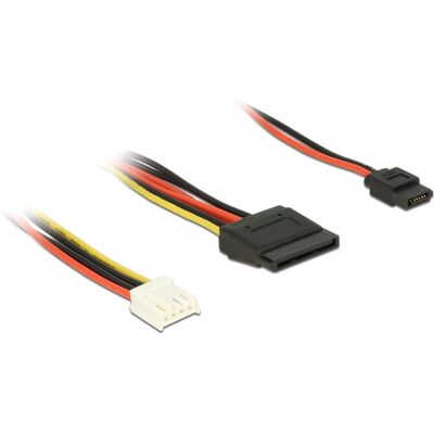DeLOCK 84932 Netzteilkabel - 24cm - Intern SATA & Floppy DeLOCK 84932 Netzteilkabel - 24cm - Intern SATA & Floppy