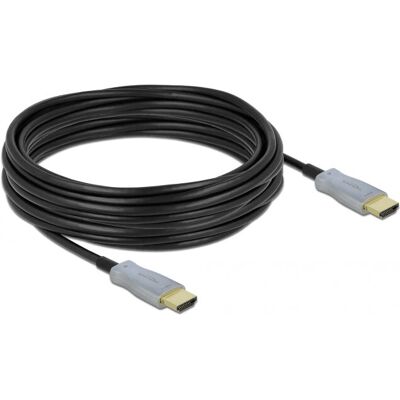 DeLOCK 85010 HDMI-Kabel - 4K 60Hz Aktives Optisches Kabel - Schwarz DeLOCK 85010 HDMI-Kabel - 4K 60Hz Aktives Optisches Kabel - Schwarz