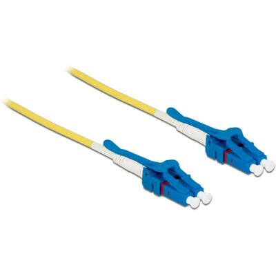 Cavo in fibra ottica DeLOCK 85086 - 5m LC Monomodale OS2 - Giallo Cavo in fibra ottica DeLOCK 85086 - 5m LC Monomodale OS2 - Giallo