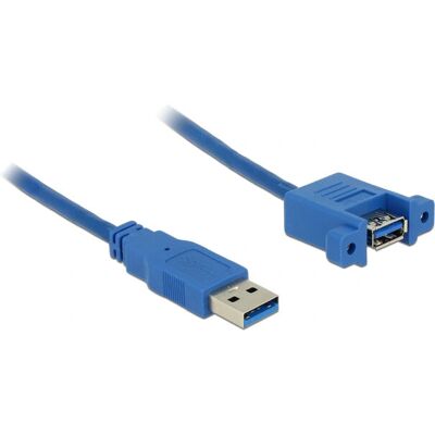 Przedłużacz USB 3.0 Delock - 1m Niebieski USB 3.2 Gen 1 Przedłużacz USB 3.0 Delock - 1m Niebieski USB 3.2 Gen 1