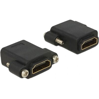 Adattatore HDMI DeLOCK 85125 Montaggio su Pannello 4K 30Hz Adattatore HDMI DeLOCK 85125 Montaggio su Pannello 4K 30Hz