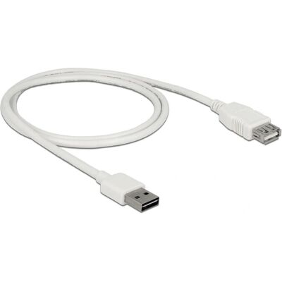 DeLock 85199 USB Kabel - 1m - Weiß - Reversibler USB 2.0 DeLock 85199 USB Kabel - 1m - Weiß - Reversibler USB 2.0