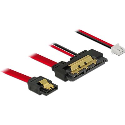 DeLOCK 85240 SATA-Kabel - Schwarz - 20cm DeLOCK 85240 SATA-Kabel - Schwarz - 20cm